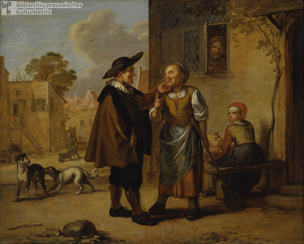 An Unequal Couple (Late 17th Century)